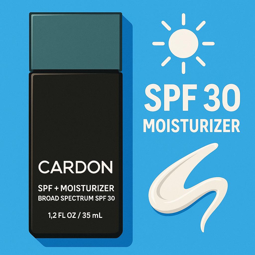 ☀️ CARDON SPF 30 Moisturizer – Hydration + Sun Protection in One