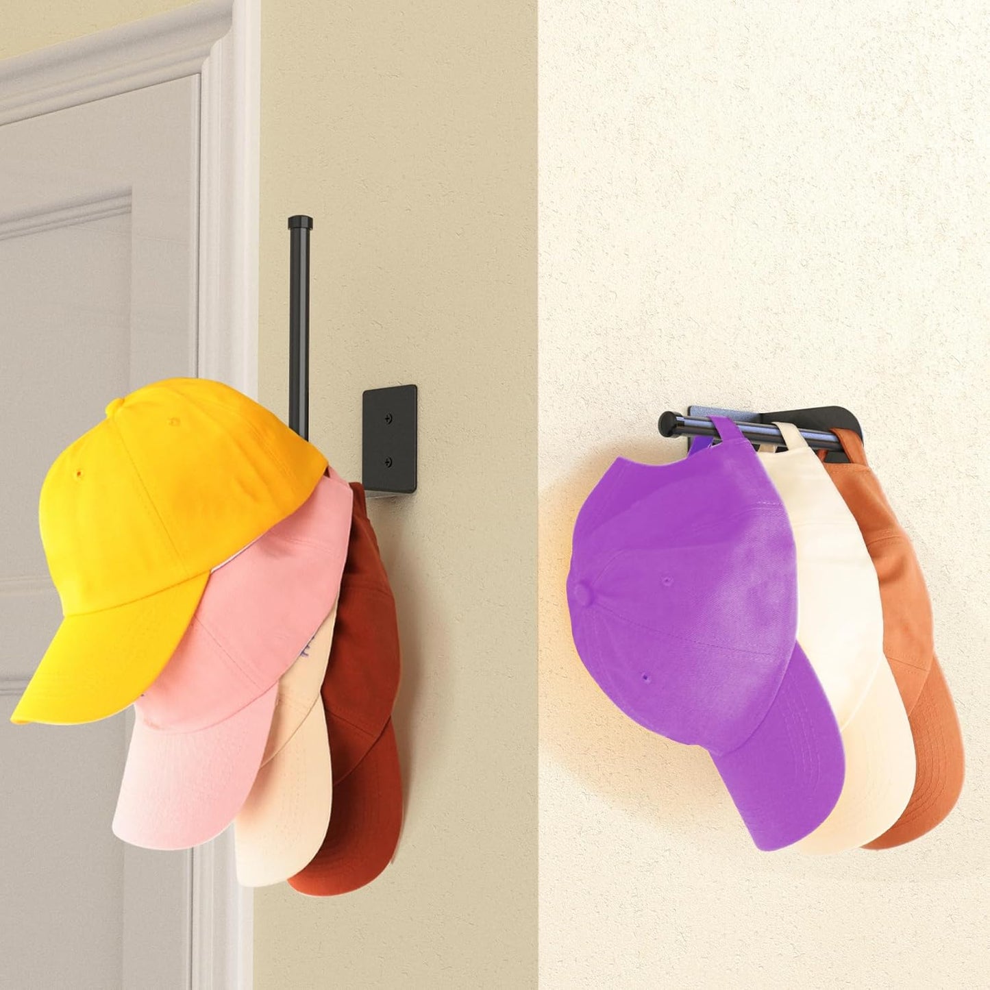 2 Pack Hat racks