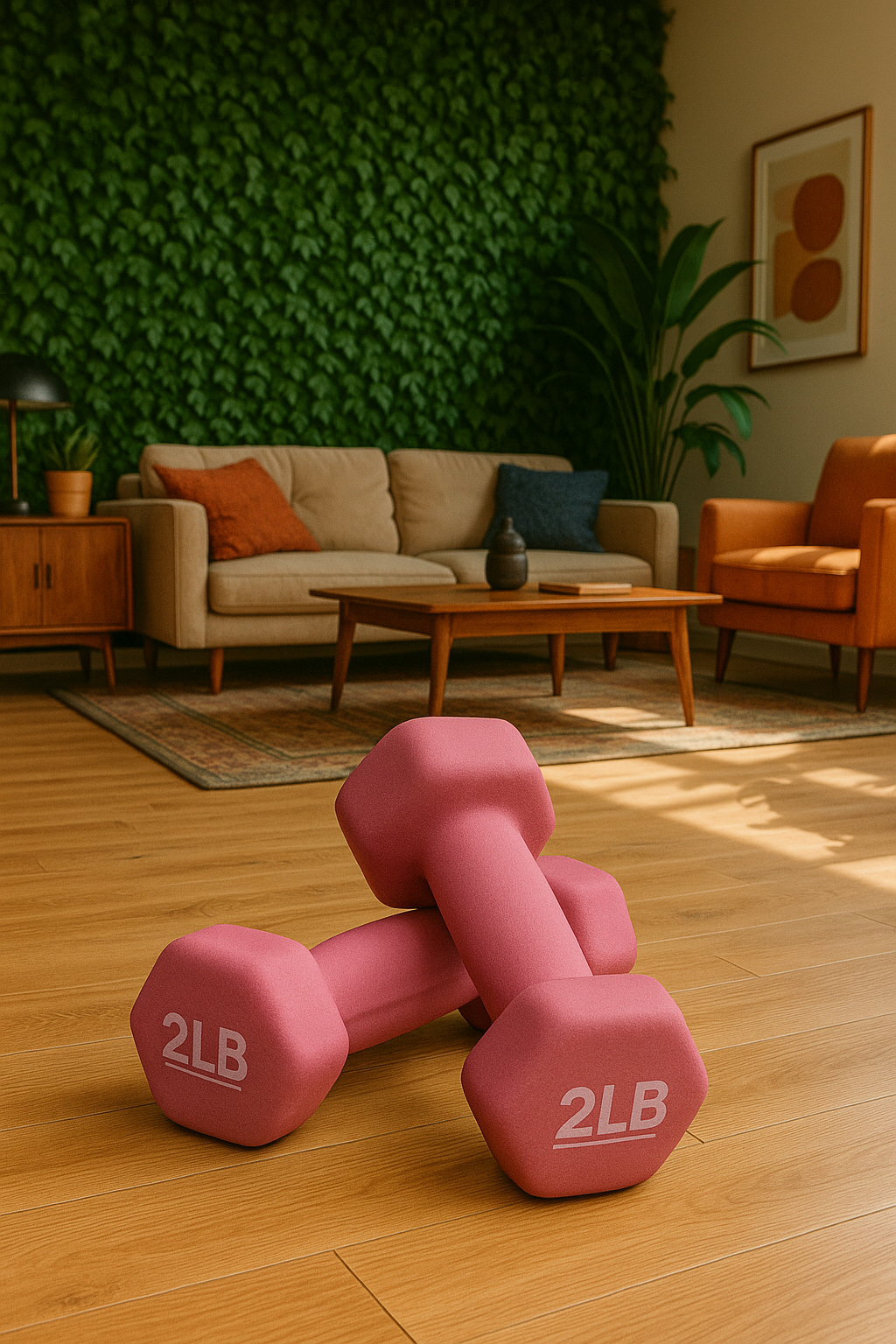 Amazon Basics Neoprene Dumbbells – Light, Bright, and Built to Move 💪