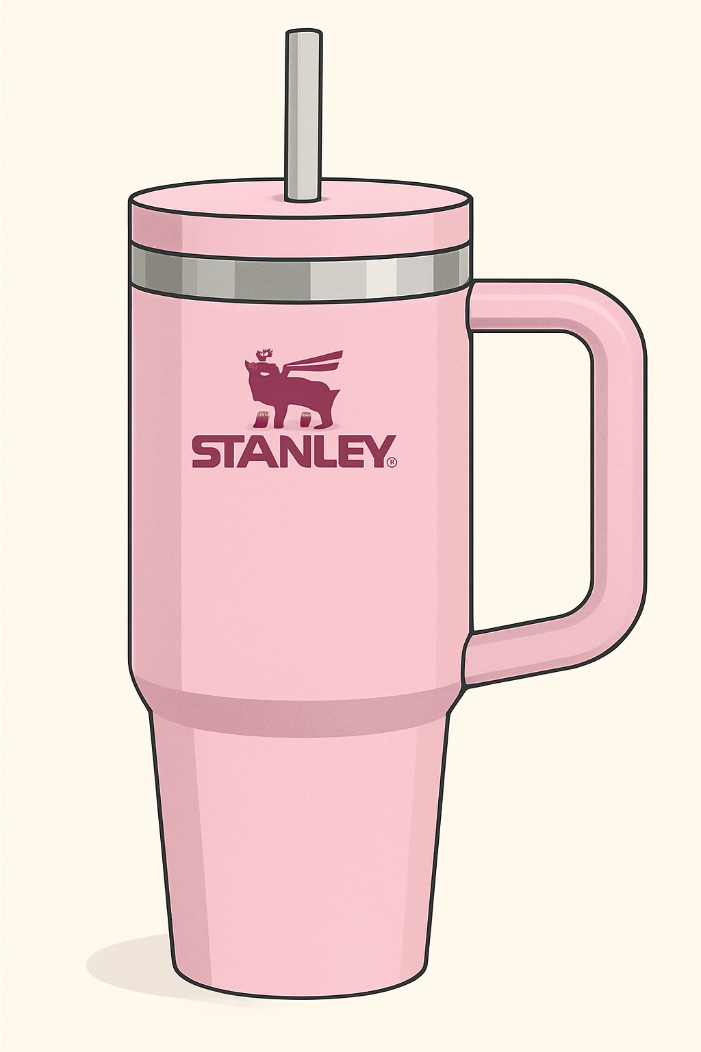 🌸 Stanley Pink Tumbler 40 oz – The Viral Cup Everyone's Talking About