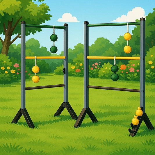 EastPoint Go! Gater Steel Ladderball Set – Classic Fun with Premium Build