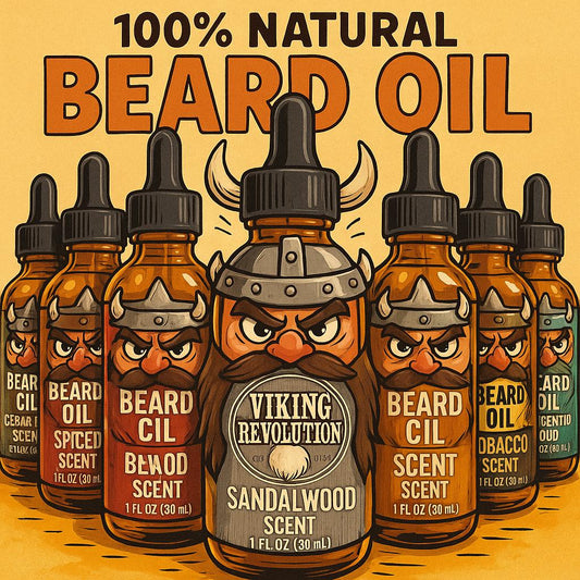 Viking Revolution Beard Oil Set – Legendary Beard, Legendary Scents🧔