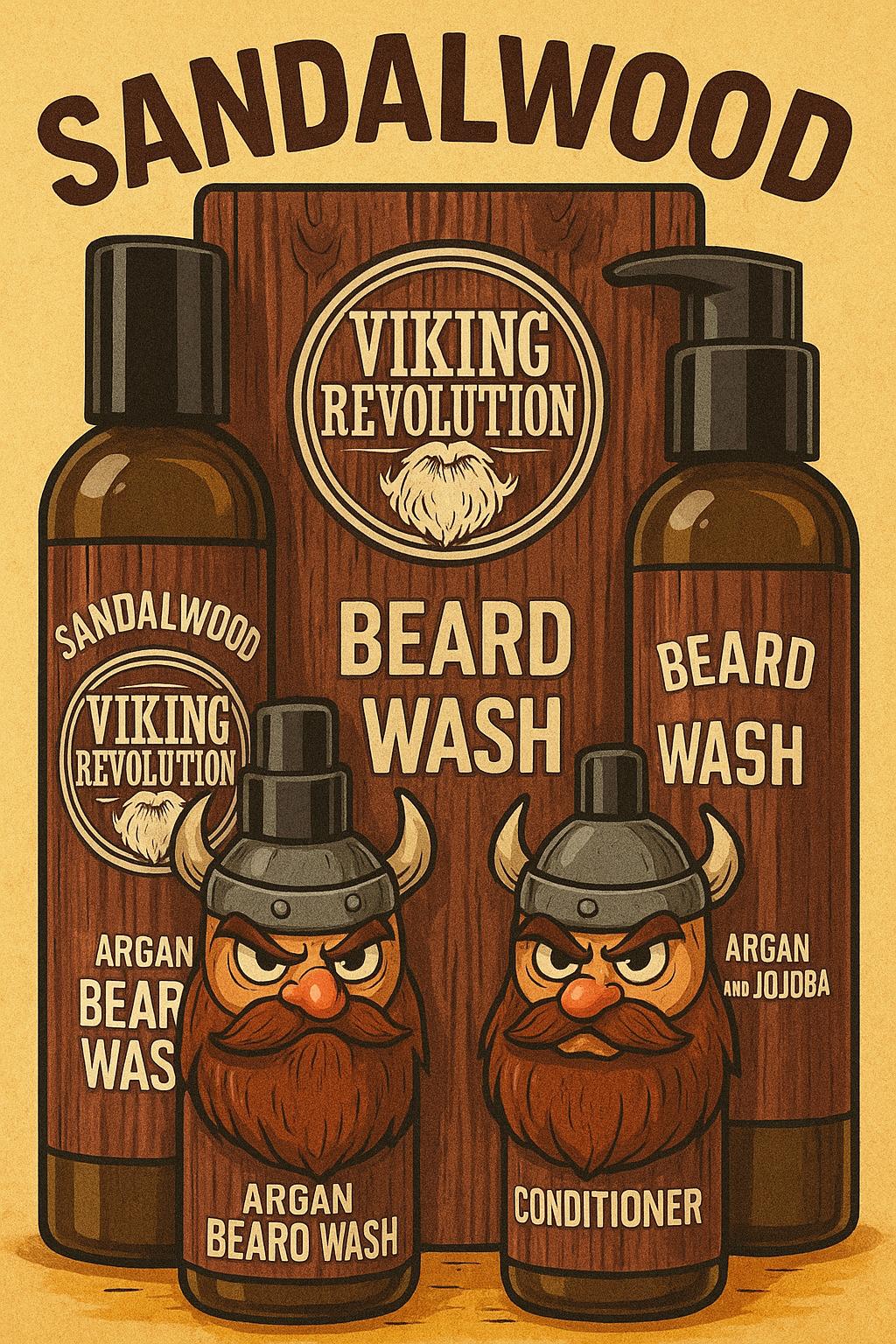 Viking Beard Wash & Conditioner – Clean, Hydrate & conquer 🧼