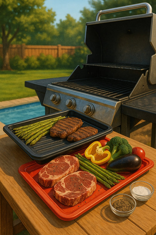 Cuisinart Grilling Prep & Serve Trays – BBQ Clean, Safe & Simple