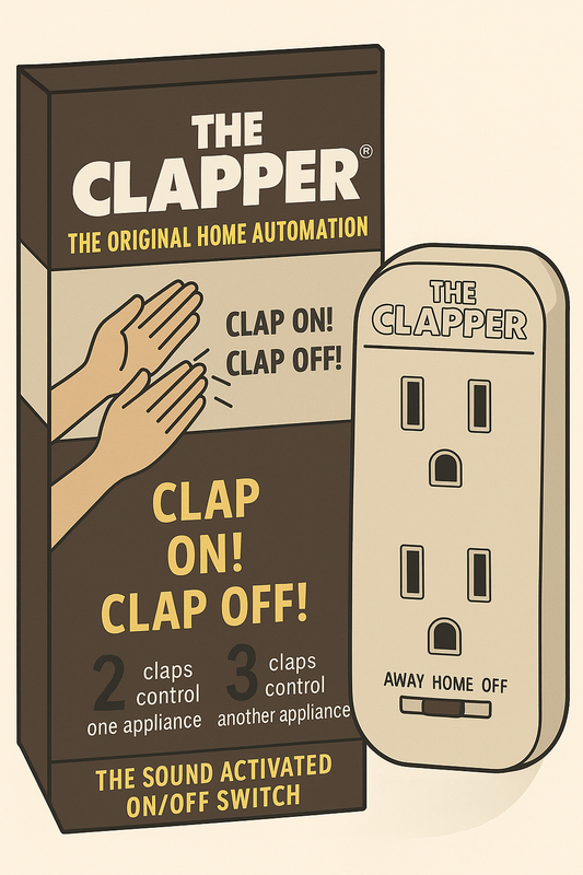 👏 The Clapper® – The Original Sound-Activated Light Switch