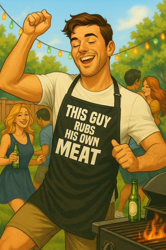 Xornis Funny BBQ Apron – For the Grillmaster with Attitude