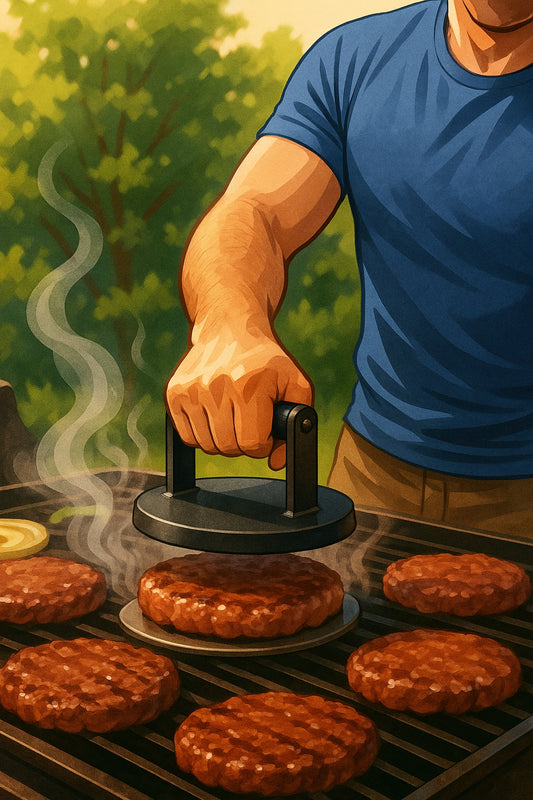 Cuisinart Cast Iron Burger Press – Smash, Sear, Serve!