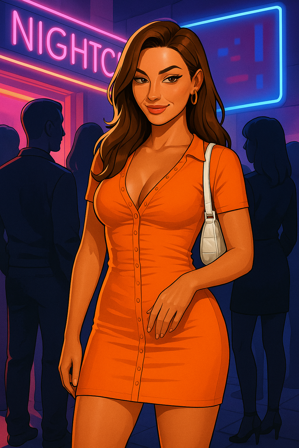 DAAWENXI Women’s V-Neck Mini Dress – Style that Owns the Night.