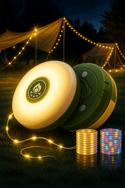 🌟 OGERY 2-Pack LED Camping String Lights – Light Up the Outdoors, Anywhere. Anytime.