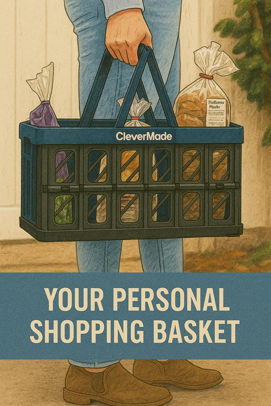 Your Fold-and-Go Grocery Hero – CleverMade Collapsible Basket
