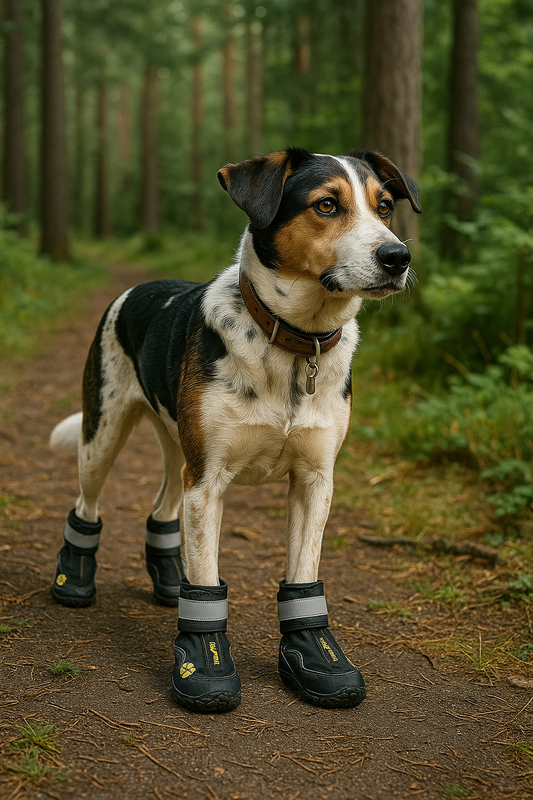 🐾 QUMY Waterproof Dog Boots – Large Dog Protection, All-Year Performance