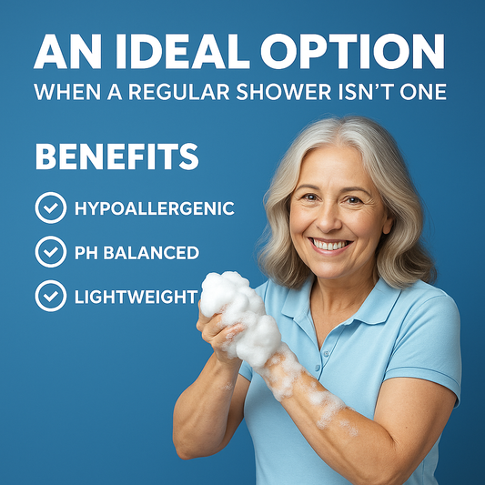 🚿 Scrubzz Rinse-Free Bathing Wipes – The No-Shower Clean You Can Count On